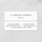 Basic, Medical Specialist Visitekaartje (Voorkant)