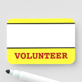 Basic, minimalistisch en eenvoudig naamplaatje "VO (In situ)