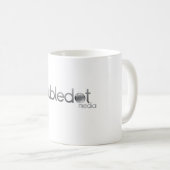 Basic - Mok voor dubbele mediakoffie (Voorkant rechts)