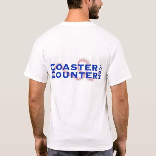 Basic Onderzetter Counter T-Shirt (Achterkant)