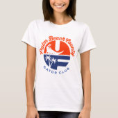 Basic PBC Gator Club® T-shirt voor dames (Voorkant)