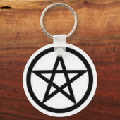 Basic Pentagram Sleutelhanger (Voorkant)
