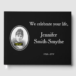 Basic & Plain Funeral/Memorial Guestbook Gastenboek