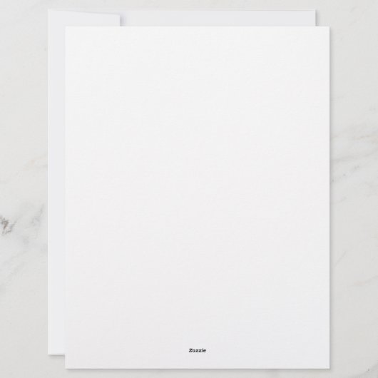 Basic Professional Resume Template Design Trendy 1 Briefhoofd (Achterkant)