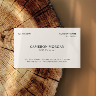 Basic Professional Visitekaartje