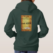 Basic pullover hoodie: Wiskunde Smart Cavethouder (Achterkant)