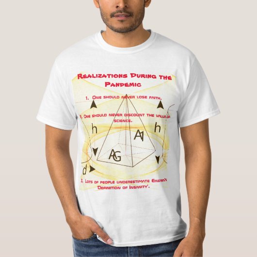 Basic - 'Realisaties tijdens pandemie' T-shirt (Voorkant)