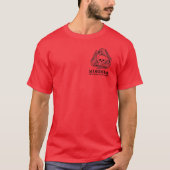 Basic Red Mordhau Historische Combat Shirt (Voorkant)