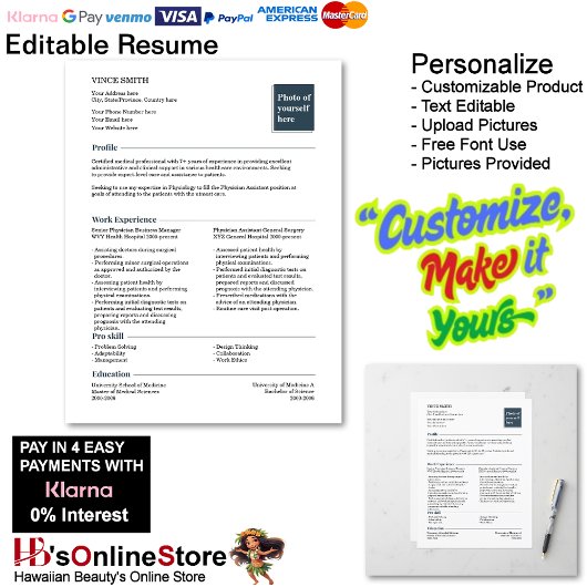 Basic Resume Template Design Easy Photo Job Search