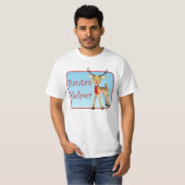 Basic Santa's Helper Holiday Reindeer T-Shirt (Voorkant volledig)