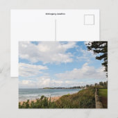 Basic semi gloss postcard briefkaart (Voorkant / Achterkant)