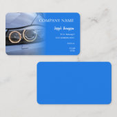 BASIC SJABLOON VISITEKAARTJE auto, karverkoop (Voorkant / Achterkant)