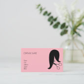 BASIC SJABLOON VISITEKAARTJE salon (Staand voorkant)