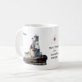 Basic-sleepboot Inc. mok (Voorkant links)