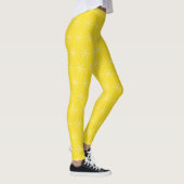 Basic Snowflake Yellow Leggings (Rechts)