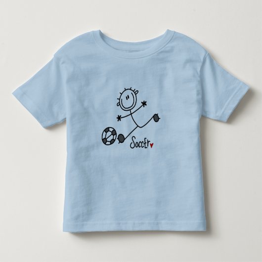 Basic Stick Figuur T-shirts voor voetzoekers en ca (Voorkant)
