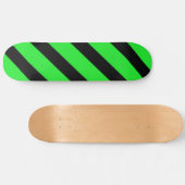Basic Stripe 1 Green Skateboard (Horizontaal)