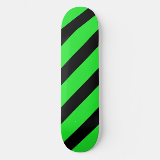 Basic Stripe 1 Green Skateboard (Voorkant)