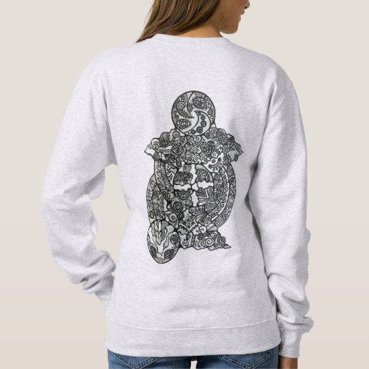 Basic sweater (Achterkant)