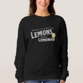 Basic Sweatshirt Black Quote Cozy Unisex Layer (Voorkant)