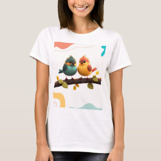Basic T-shirt 100% puur katoen