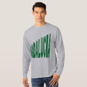 Basic-T-shirt-grijs ANDALUCIA T-shirt (Voorkant volledig)