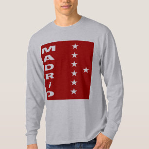 Basic T-shirt grijs MADRID 7 ETOILES