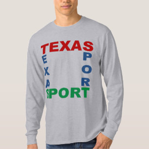 Basic T-shirt grijs TEXAS SPORT