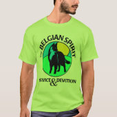 Basic T-Shirt in Green (Voorkant)