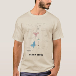 Basic T-shirt met TOF thema en aangepaste tekst