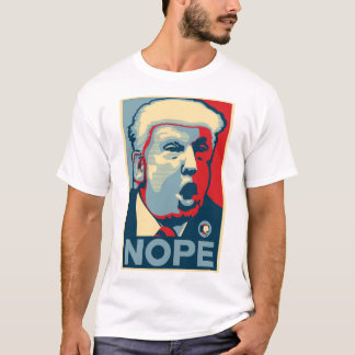 Basic T-shirt - NOPE - Wit