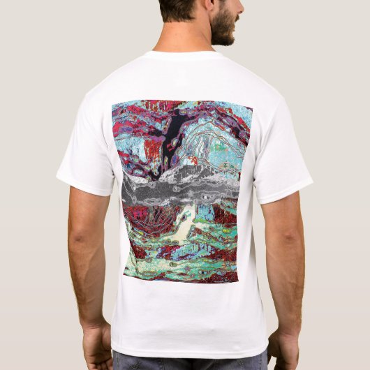 Basic T-Shirt – Strata Pulse (Achterkant)