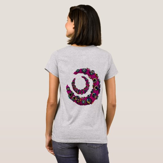 Basic T-shirt unisex (Achterkant volledig)