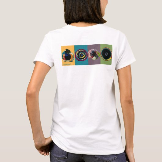 Basic T-shirt unisex (Achterkant)