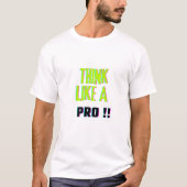 Basic t shirt voor mannen (Voorkant)
