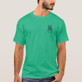 Basic T ter ondersteuning van de liefdadigheidsins T-shirt (Voorkant)