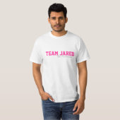 Basic Team Jared T White T-shirt (Voorkant volledig)