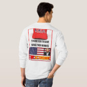 Basic Tromp Lover T-shirt met lange mouwen (Achterkant volledig)