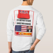 Basic Tromp Lover T-shirt met lange mouwen (Achterkant)