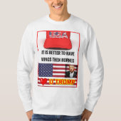 Basic Tromp Lover T-shirt met lange mouwen (Voorkant)