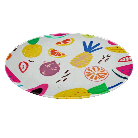 Basic - Tropische patronen - Nu kopen Snijplank (Hoek)