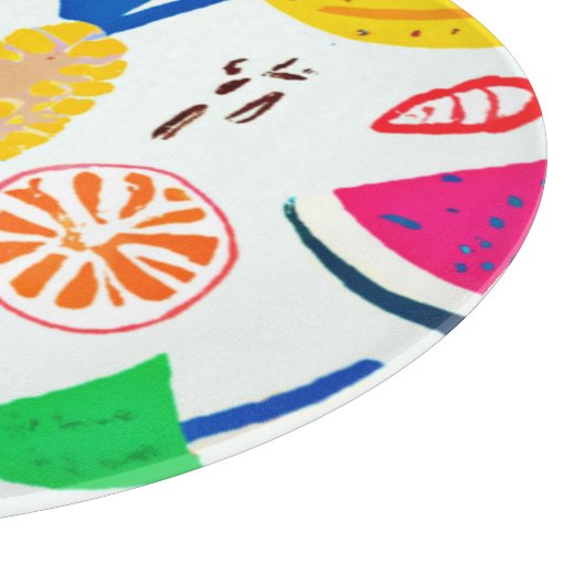 Basic - Tropische patronen - Nu kopen Snijplank (Hoek)