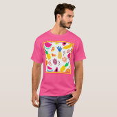 Basic - Tropische patronen - Nu kopen T-shirt (Voorkant volledig)