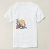 Basic tshirt for men Greg histoy  (Design voorkant)