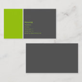 Basic Twee kleuren Visitekaartje (Voorkant / Achterkant)