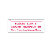 Basic: VERSIGT EN HERSTEL PROMPEL NAAR Zelfinktende Stempel (Design)