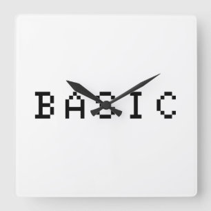 BASIC VIERKANTE KLOK