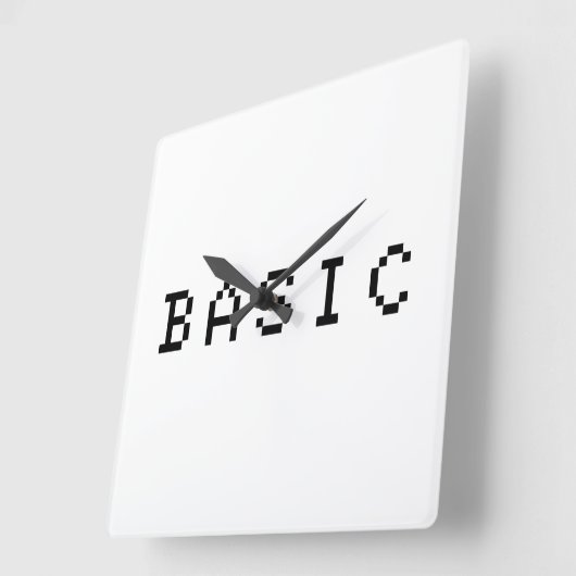 BASIC VIERKANTE KLOK (Hoek)