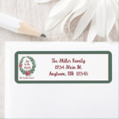 Basic-waterverf met aangepaste kerstfeestdag etiket (Insitu)