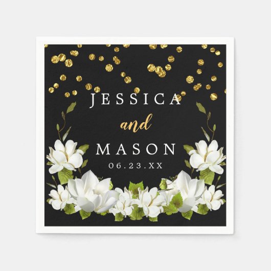 Basic Wedding Cocktail Napkins Servet (Voorkant)